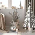 Choinka ośnieżona – magia zimy we wnętrzu przez cały grudzień