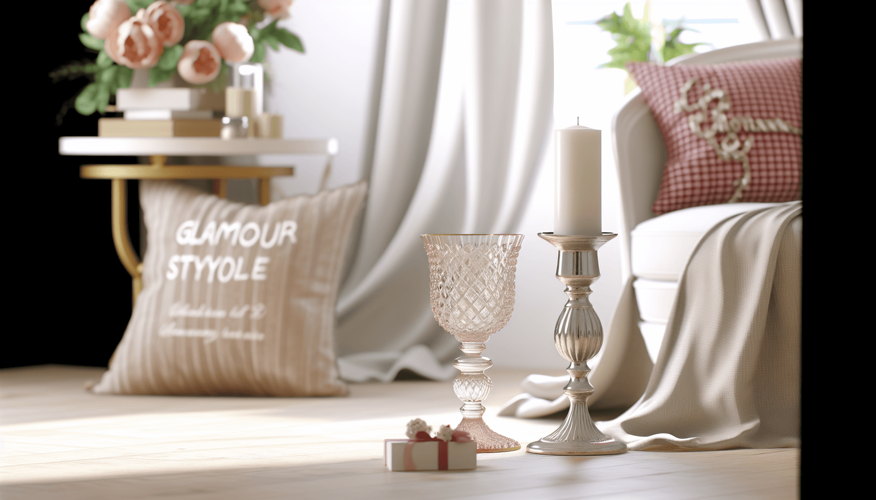 Kielich glamour jako świecznik – jak dodać blasku salonowi