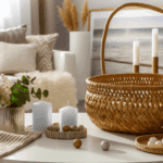 Szary kosz w roli dekoracji i praktycznego schowka – inspiracje