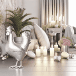 Świeca Kolia czarna – designerski dodatek do wieczornej atmosfery