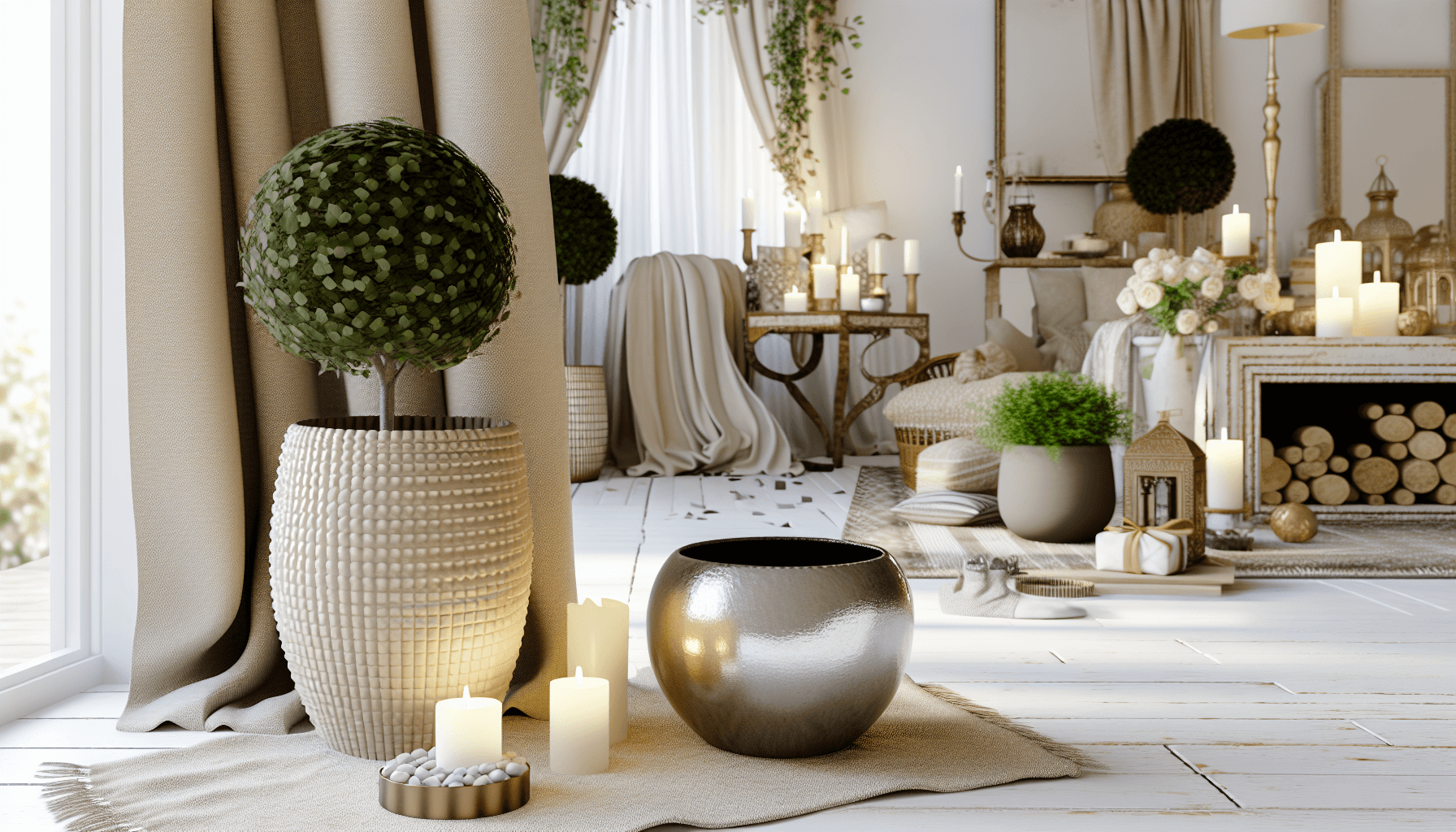 Donica glamour – styl i blask w jednym naczyniu