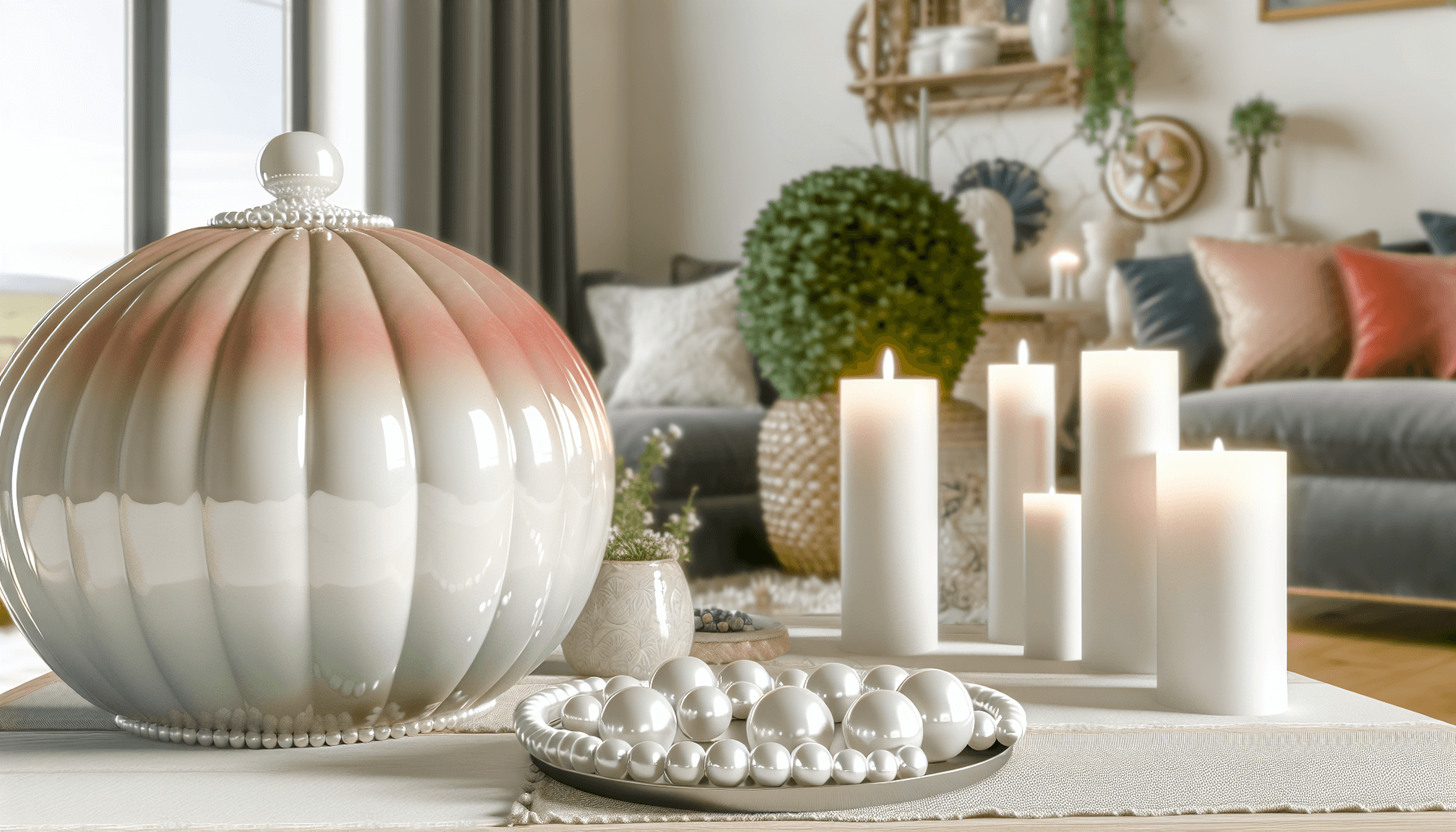 Perłowa osłonka ceramiczna – delikatny blask do eleganckiego wnętrza