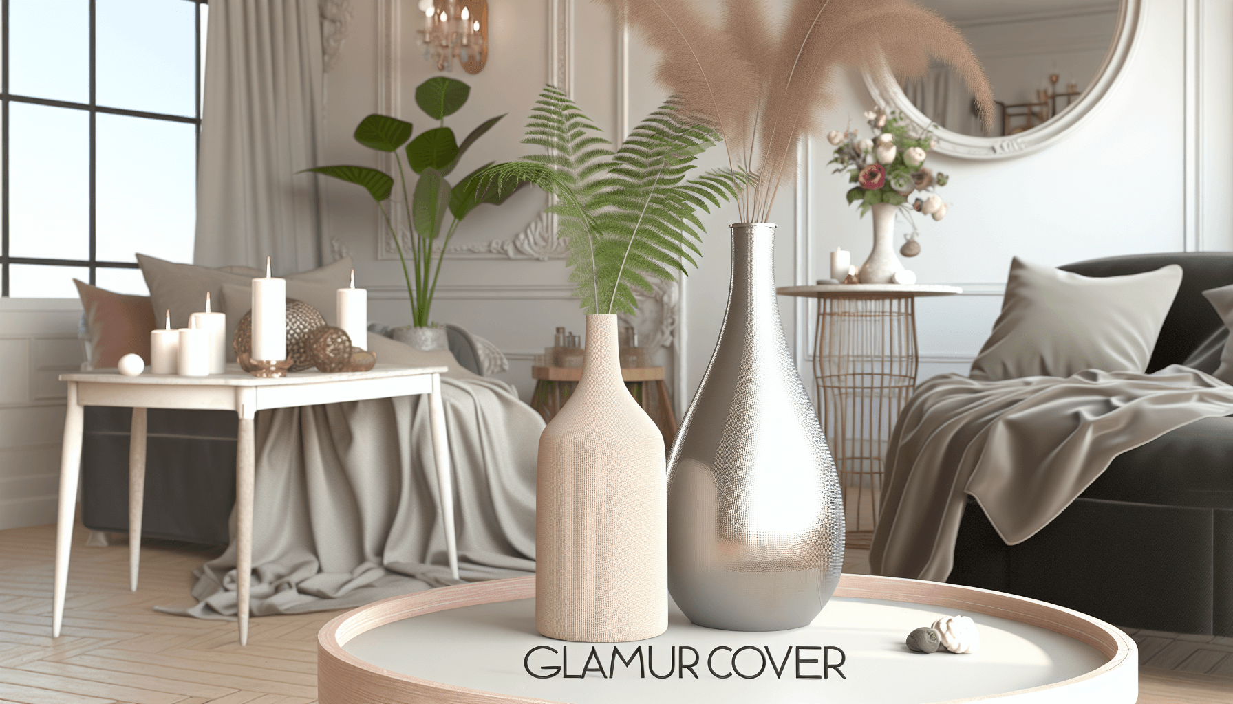 Glamour osłonka z funkcją wazonu – uniwersalny dodatek w stylu premium