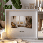 Srebrny wazon – chłodna tonacja w eleganckim wnętrzu